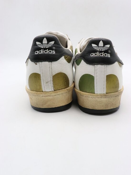 Adidas x Jeremy Scott  Men\'s Size 11 JS Polka Dot Blue White Superstar Sneakers main image 10